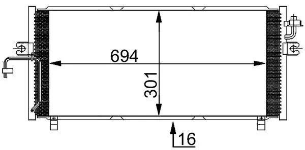 Condenser, air conditioning