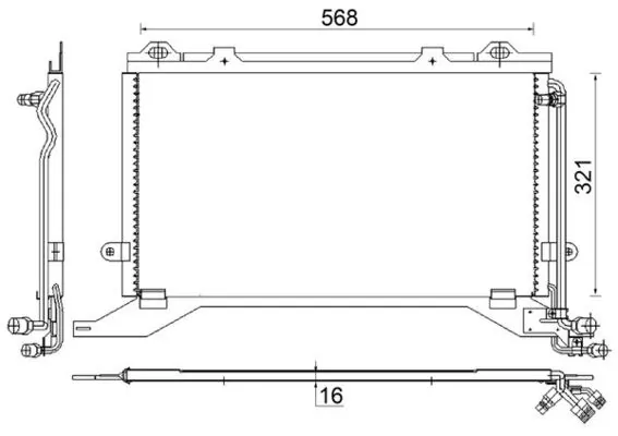 Condenser, air conditioning