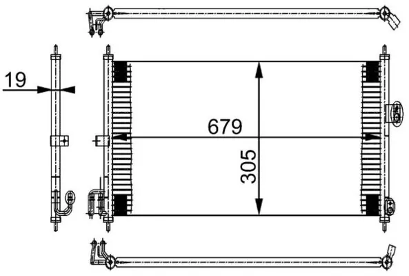 Condenser, air conditioning