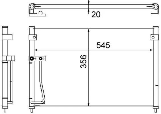 Condenser, air conditioning