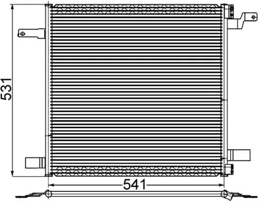 Condenser, air conditioning