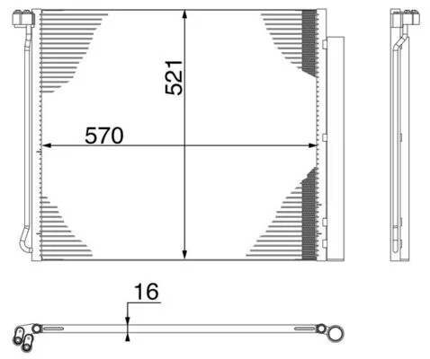 Condenser, air conditioning