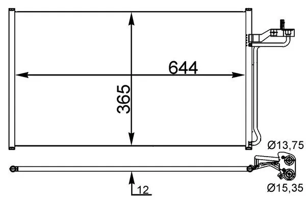 Condenser, air conditioning