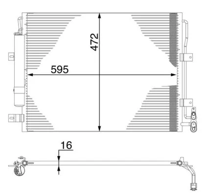Condenser, air conditioning