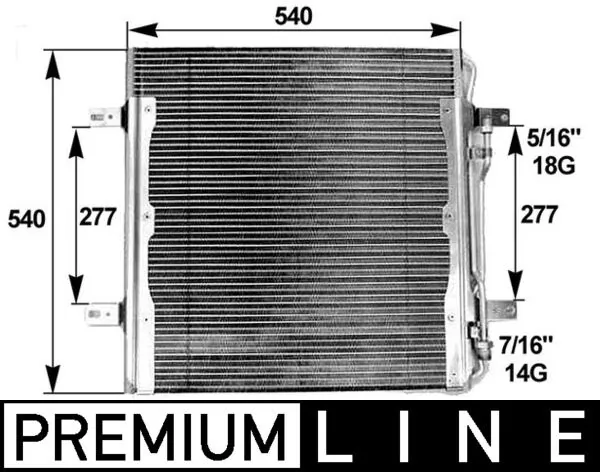 Condenser, air conditioning