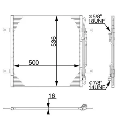 Condenser, air conditioning