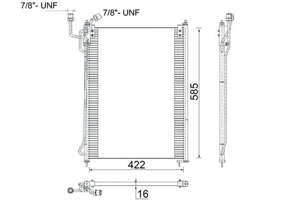 Condenser, air conditioning