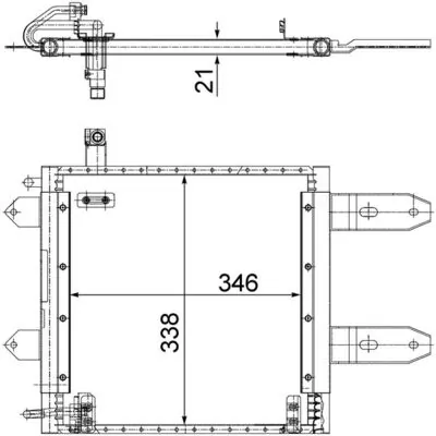 Condenser, air conditioning