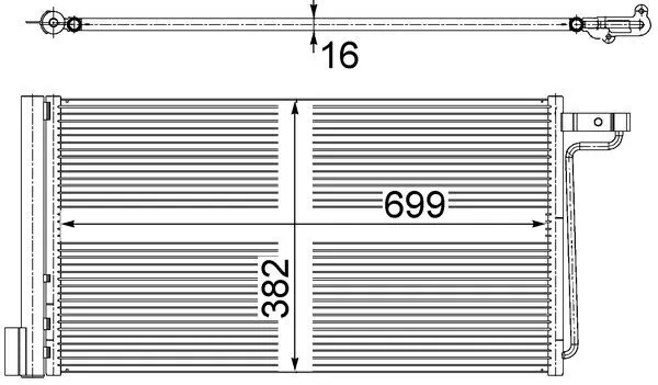 Condenser, air conditioning