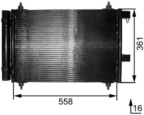 Condenser, air conditioning