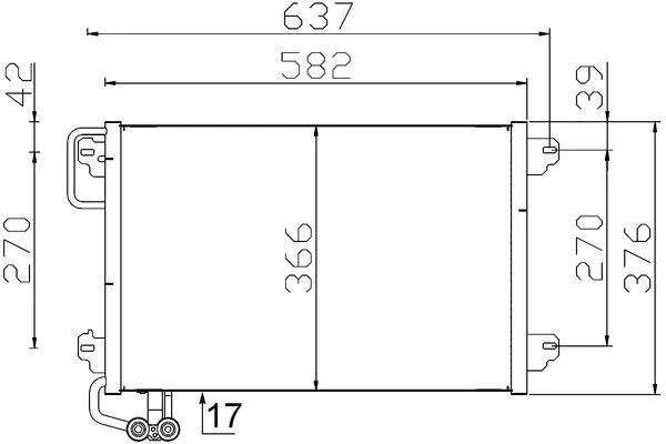 Condenser, air conditioning