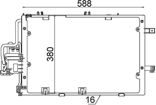 Condenser, air conditioning