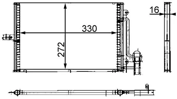 Condenser, air conditioning