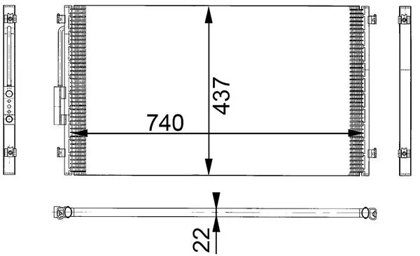 Condenser, air conditioning