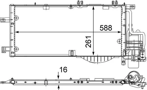 Condenser, air conditioning