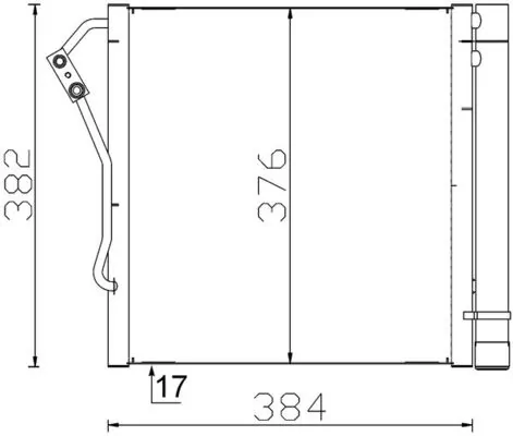 Condenser, air conditioning