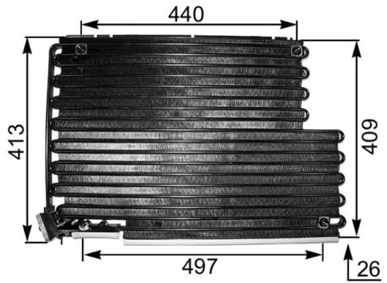 Condenser, air conditioning