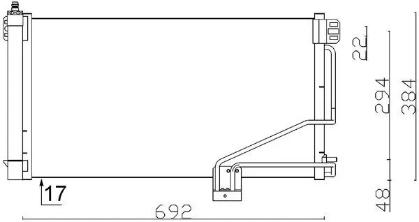 Condenser, air conditioning