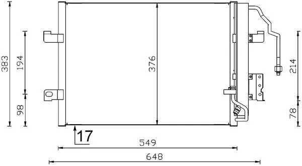 Condenser, air conditioning