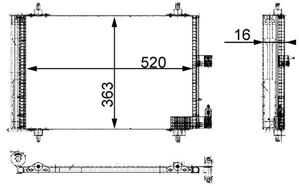 Condenser, air conditioning