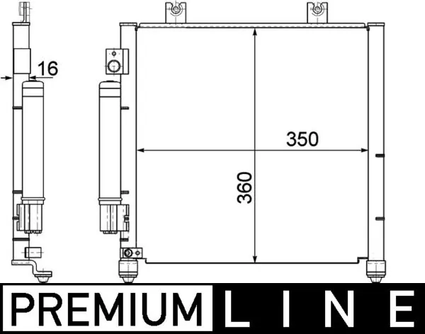 Condenser, air conditioning