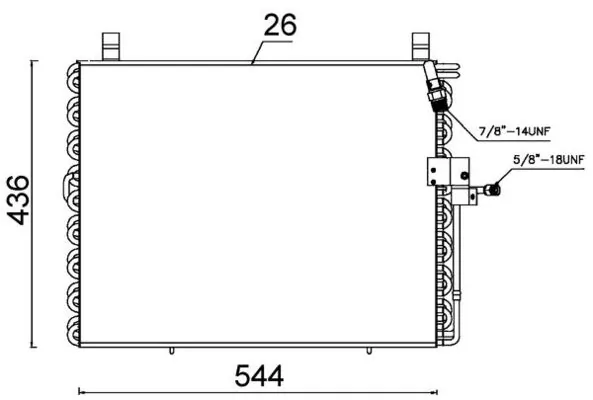 Condenser, air conditioning