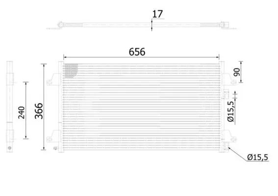 Condenser, air conditioning
