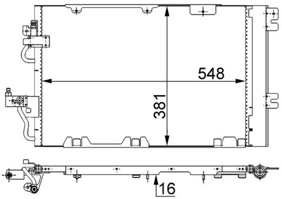 Condenser, air conditioning