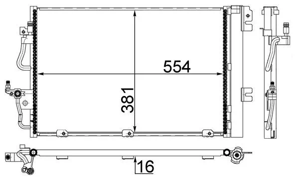 Condenser, air conditioning