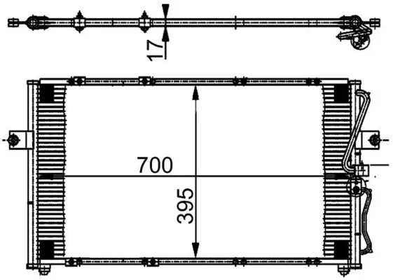 Condenser, air conditioning