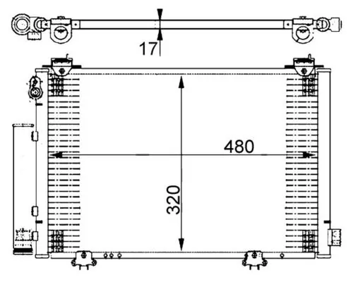 Condenser, air conditioning