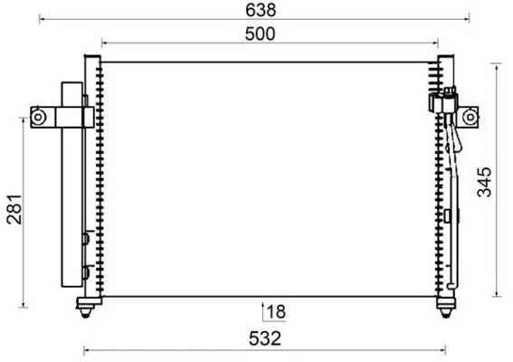 Condenser, air conditioning