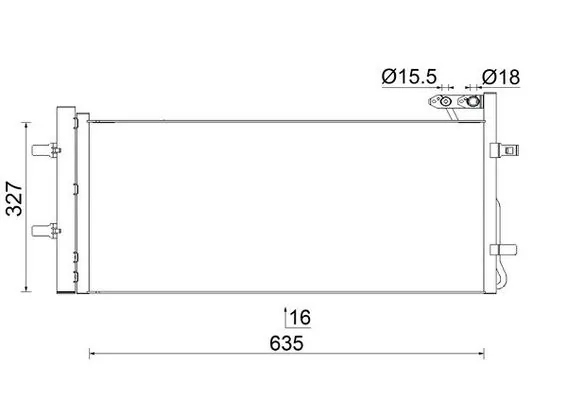 Condenser, air conditioning