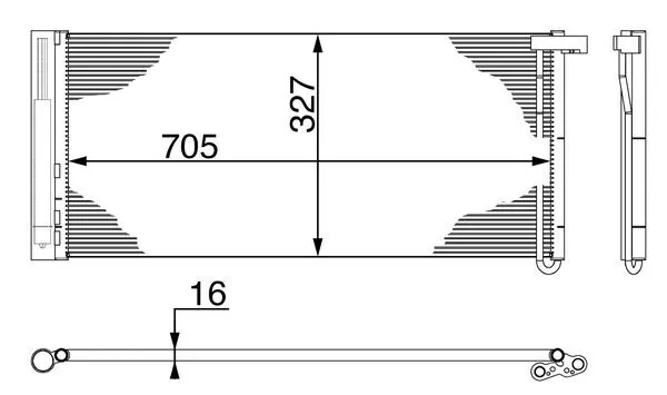 Condenser, air conditioning