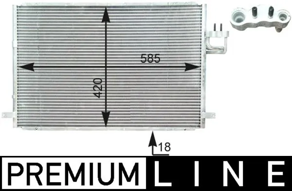 Condenser, air conditioning