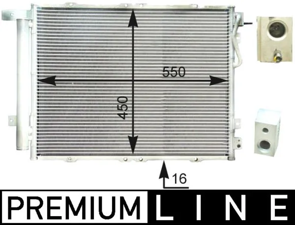 Condenser, air conditioning