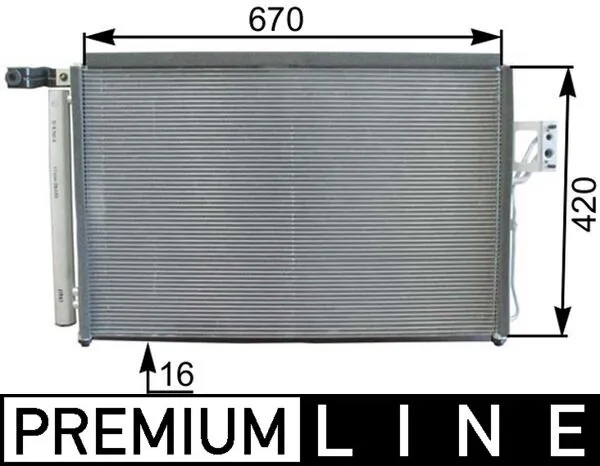 Condenser, air conditioning