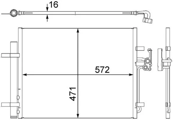 Condenser, air conditioning