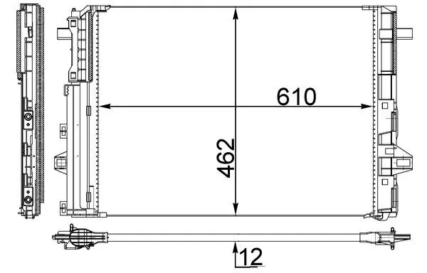 Condenser, air conditioning