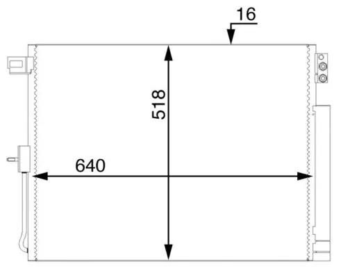 Condenser, air conditioning