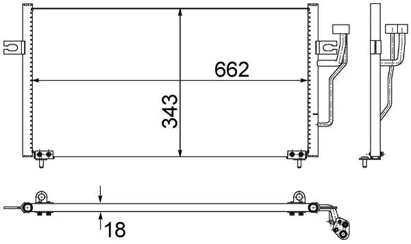 Condenser, air conditioning