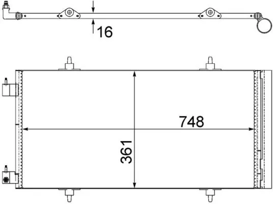 Condenser, air conditioning