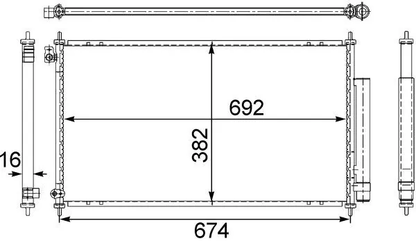 Condenser, air conditioning