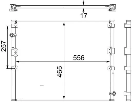 Condenser, air conditioning