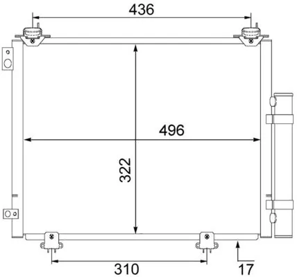 Condenser, air conditioning