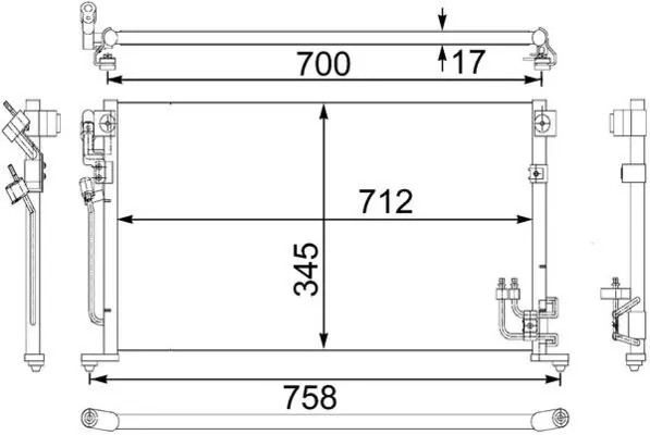 Condenser, air conditioning