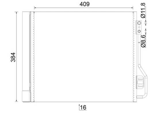 Condenser, air conditioning