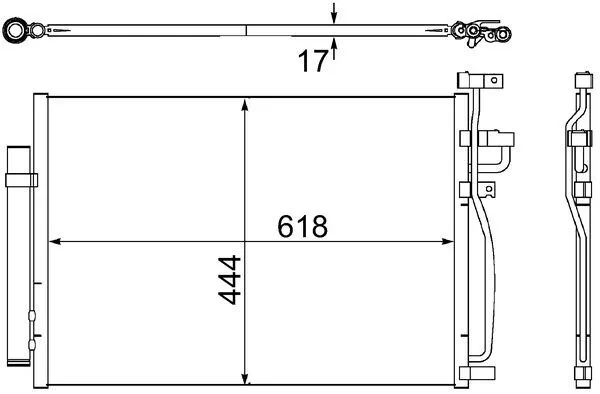 Condenser, air conditioning