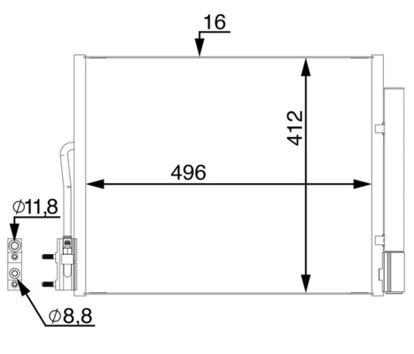 Condenser, air conditioning