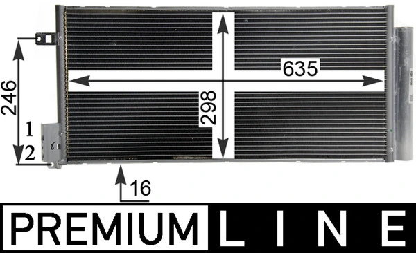 Condenser, air conditioning